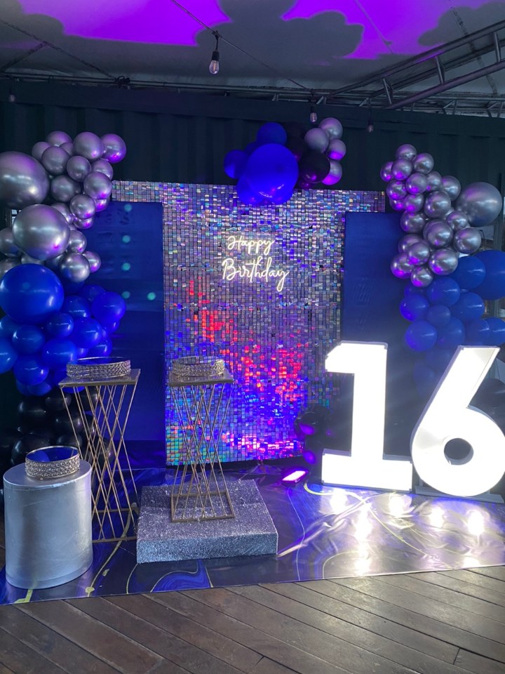 Decoración de quinceañera y cumpleaños — Sublimayi