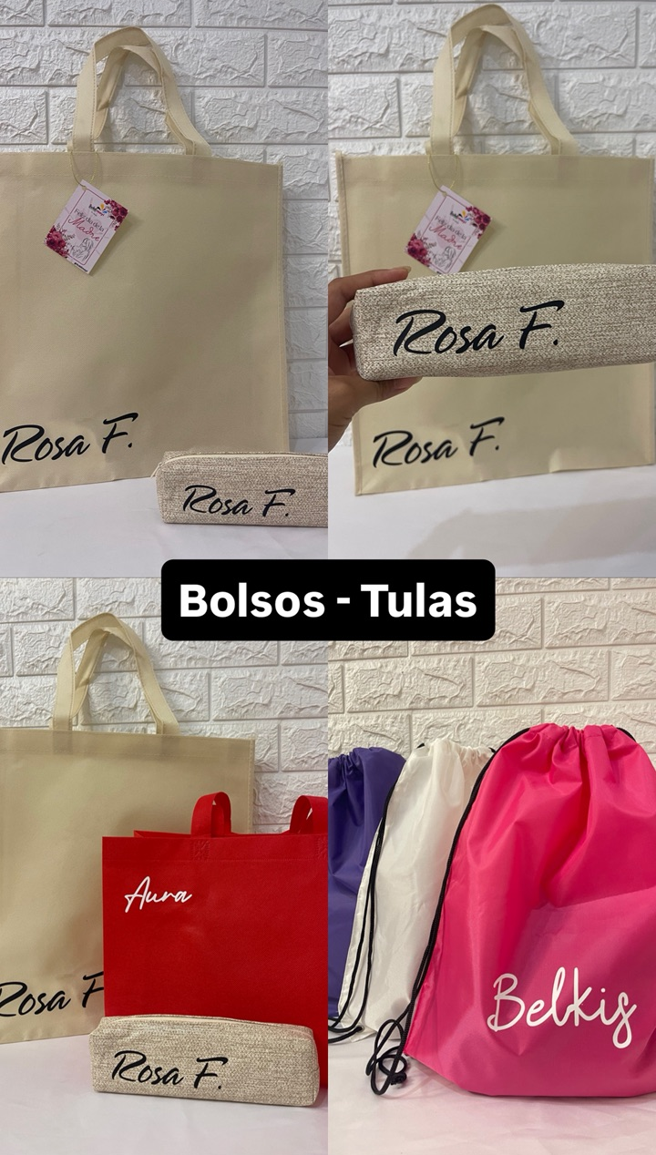 Bolsos y Tulas