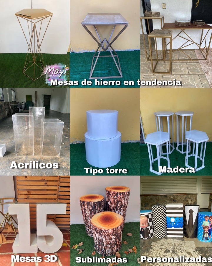 Mobiliario para eventos — Sublimayi