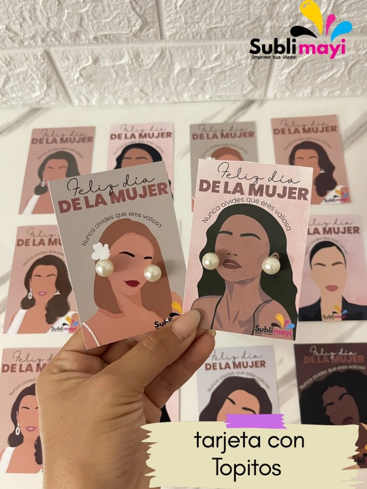 Tarjeta con Topitos