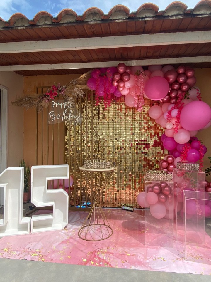 Decoración de quinceañera y cumpleaños — Sublimayi