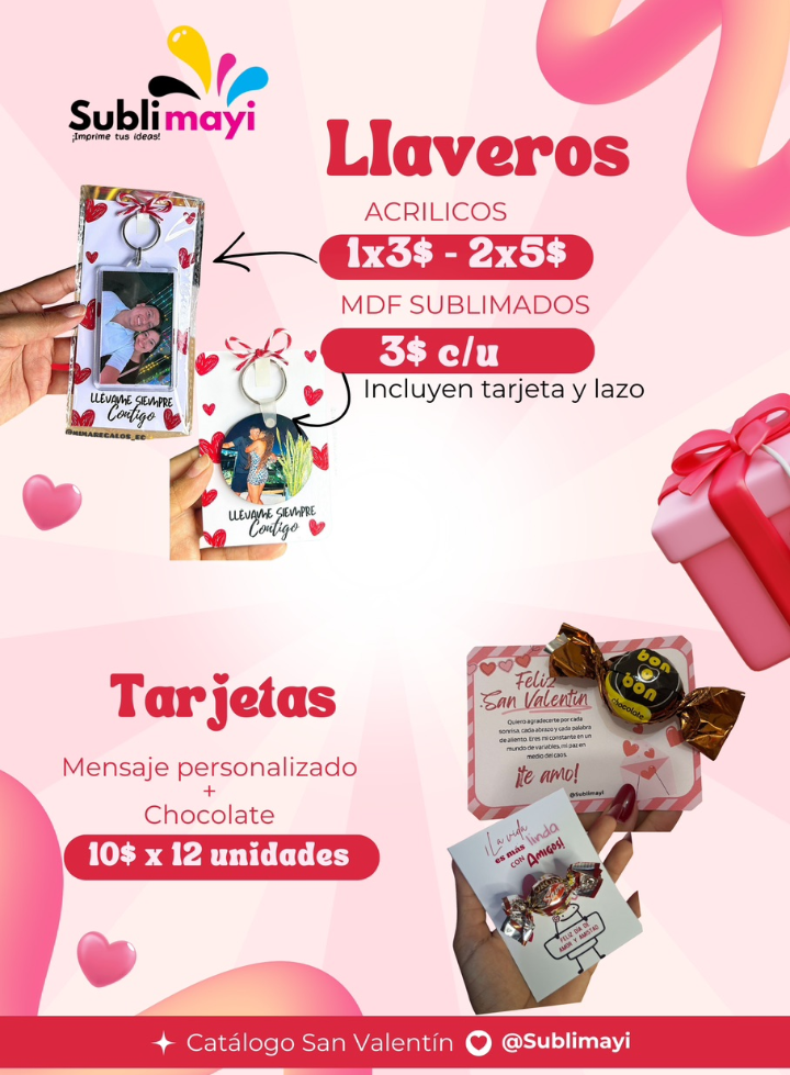 Llaveros y Tarjetas