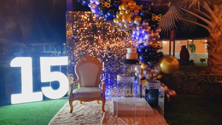 Decoración de quinceañera y cumpleaños — Sublimayi