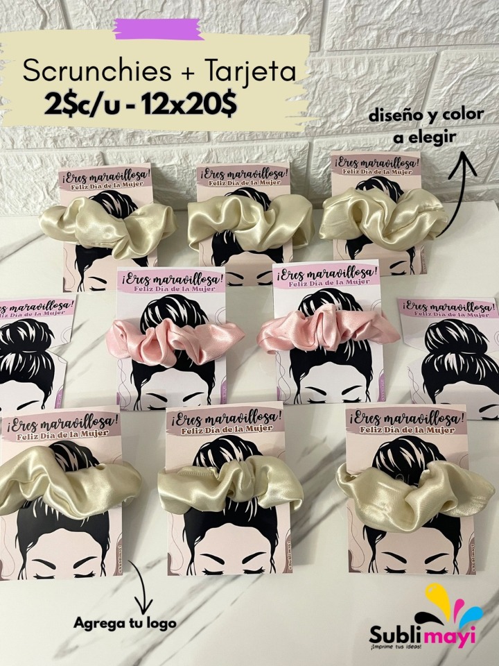 Scrunchies Personalizados