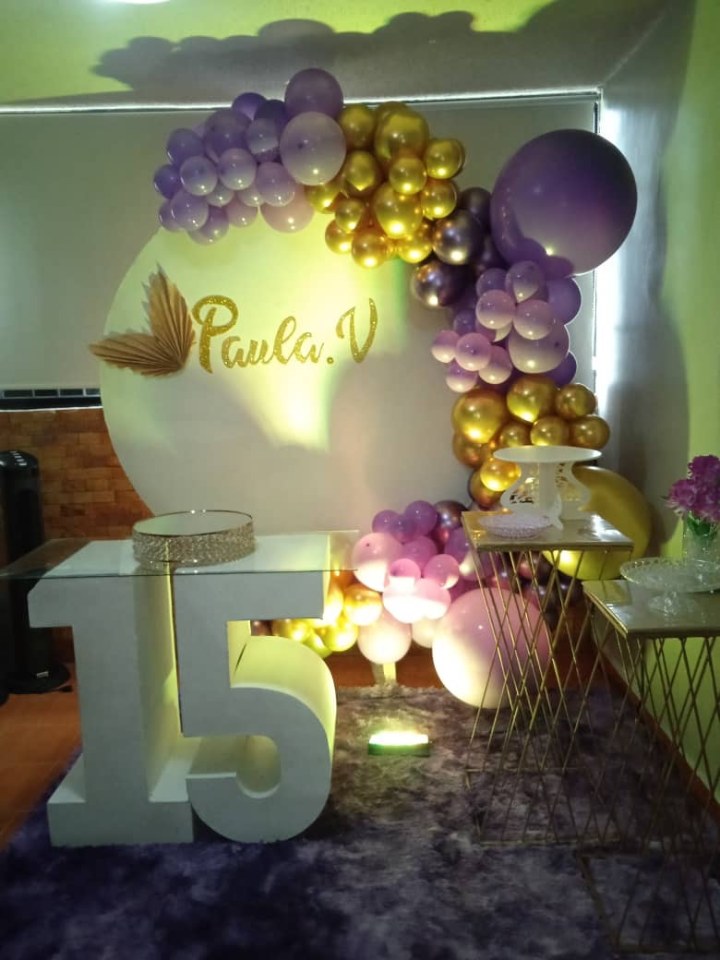 Decoración de quinceañera y cumpleaños — Sublimayi